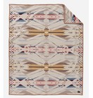 Pendleton Blanket White Sands Beaver State Wool Blanket 64   x 80    Made In Usa