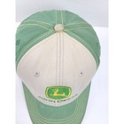 John Deere Trucker Strapback Hat Farm Tractor Workwear Outdoors Distressed Retro