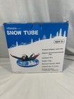Winter Flyer Snow Tube Sled Round Inflatable Sled Kids Adults 47in Handles New