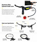 Tektro Hd-e3520 Hd-e350 E-bike Hydraulic Brake Electric Power Control 2pin 