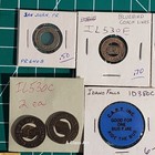 21  Different Vintage Mixed Transit Token Lot  See Photos   Our  B1691a