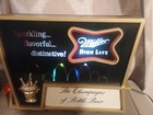 Rare Vintage Miller High Life Bouncing Balls Sign Works  Great