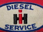 Vintage International Harvester Ih Diesel Service Cloth Shirt Hat Jacket Patch