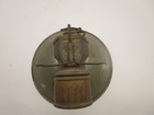 Antique Vintage Large Justrite Brass Carbide Miners Lamp 7  Reflector