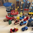 Wooden Train Set Thomas Brio Compatable  Trains Accessories Toy Lot  3 68pc