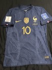 Kylian Mbappe Signed Psa France Vs Argentina World Cup Final Auto Jersey Coa