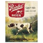 Vintage Pointer Beer Can Art Print Advertising Sign Breweriana Hunting Artwork