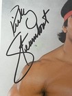Wwe Ricky Steamboat Signed 8 5x11 Original Promo Photo With Psa Coa From 1986