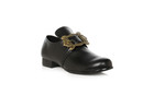 Black Colonial Puritan Pilgrim George Washington French Revolution Soldier Shoes