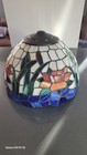 Vintage Tiffany Style-stained Glass Lamp Shade  Roses Round Shaped 12 