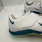 Nike Zoom Long Jump Elite No Spikes Track White Bright Spruce Size 9 5