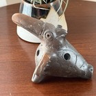 Pre Columbian Ocarina Costa Rica Anthropomorphic Zoomorphic Clay Pottery Flute