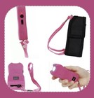 Police Stun Gun Maximum Power Rechargeable With Bright Flashlight Led High Rated