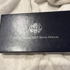 1991-s  1 Uso Commemorative Silver Dollar Proof 0 900 Fine Km 220