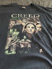 Creed Tour 2002 Graphic T-shirt Fruit Of The Loom Heavy Xl Black