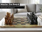 Handmade Marble Chess Set Green Onyx Black Luxury Gift Board Game