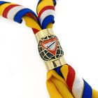 Pathfinder Club Gold Tube Scarf Slide