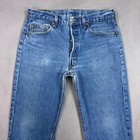 Vintage Levis 501 Jeans Mens 32x32 Blue 80s Made Usa Faded Washed Out  tag34x36 