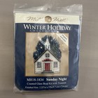Mill Hill Glass Bead Kit Mh18-1834 Sunday Night Counted Stars Country Church