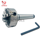 Independent Lathe Chuck 4jaw 70mm  Dia  2-3 4   M14x1 Mt2 Shank Arbor M10x1 5