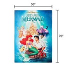 Disney The Little Mermaid Classic Vhs Boxed Silk Touch Throw Blanket 50     70 