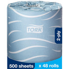 Tork Advanced Toilet Paper Rolls  T24  tm6130s   500 Sheets roll - Case Of 48