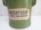 Mark Thomas Outrigger Cannery Row Monterey Vintage Moai Tiki Mug W  Omc Sticker 