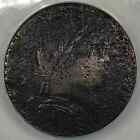 1787 Connecticut Copper Muttonhead Anacs Vg8 Details  corroded  - Miller 1 2-c