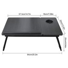 Foldable Laptop Table Stand Lap Sofa Bed Tray Computer Notebook Desk Adjustable