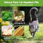 20 Pack Cat Deterrent Outdoor  Natural Peppermint Oil Cat Deterrent Outdoor Indo