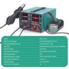 Yihua 800w 3-in-1 Hot Air Rework Station Dc Power Supply Soldering Iron Station