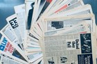 The Fall 1977 - 1993 Uk Magazine Clippings Cuttings Lot Mark E Smith Post-punk