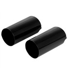 Black Fork Slider Cover Fit For Harley Touring Electra Glide Flhtcu Flhtk 14-23