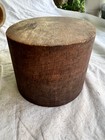 Antique Wood Hat Block Millinery Form Mold Primitive Hatter Crown Shape