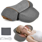 3 In 1 Electric Neck Massager Pillow  Thera Pillow Traction Massager With Heat