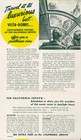 1949 Fold-out Brochure Burlington Railroad Introducing California Zephyr Vg