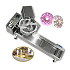 Commercial Donut Making Machine Stainless Electric Donut Fryer 3 Sets Free Mold