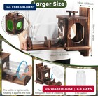 Wood Squirrel Feeder  Squirrel Feeders For Outside Garden Tree  Chipmunk Feeder