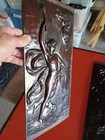 2 Antique French Solid Wood Highly Carved Panels W intricate Greek God   Goddess