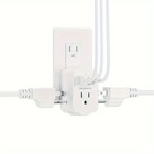5 Outlet Wall Tap   6-in-1 Usb Outlet Extender Bundle Surge Protector For Home