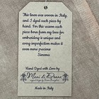 Mani Di Donna 32 Ct Shaded Hand Dyed Linen Pumpkin Patch Cross Stitch Embroidery
