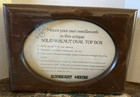 Sudberry House 9 5 X 7    Hinged Walnut Box For 7    X 5    Needlework Art Display New