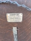 Vintage   deagan Military Dinner Call  Wall Chimes Bells For Parts Read   