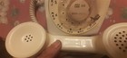 Vintage White Rotary Phone  Western Electric  Tested  Good Shape  Works  500 D2m