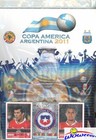 2011 Panini Copa America 348 Stickers Complete Set   Album-2 Messi 2 Neymar Rc