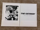 The Getaway 1972 Movie Press Kit W  11 Photos Steve Mcqueen