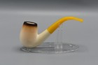 Lee Van Cleef Pipe  Block Meerschaum-new-hand Carved W Case 1055