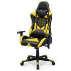 Yellow Pc Gaming Racing Chair Ergonomic High Back Office Computer Executive Seat
