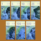  Set Perish Island  1 5 10 25 50 100 500 Corals  2015  Unc Polymer