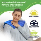 Nature Creation- Neck   Shoulder Wrap- Herbal Microwave Heating Pad For Shoulder